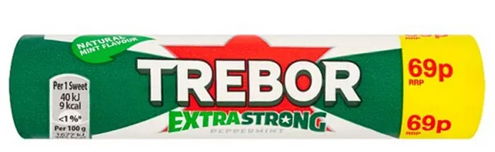 Trebor Extra Strong Peppermints PM £0.69