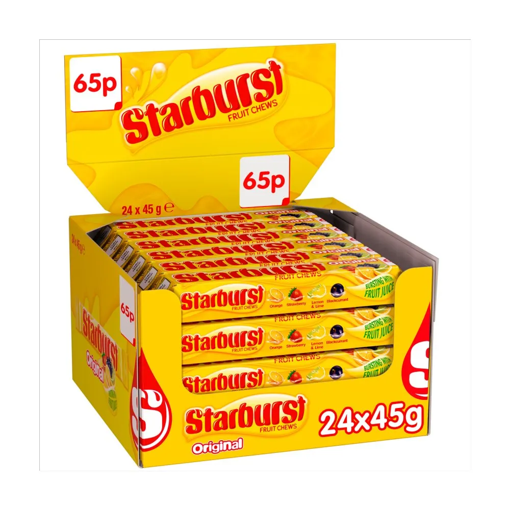 Starburst Original Fruit Stick PM £0.65