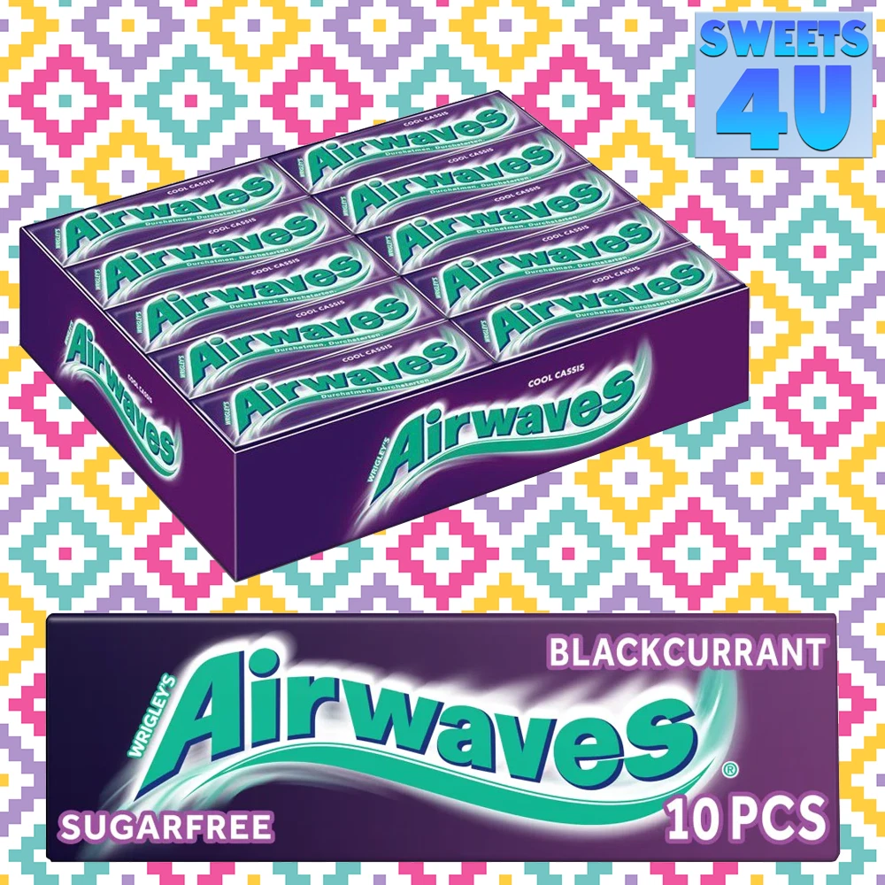 Wrigleys airwaves s/free blackcurnt