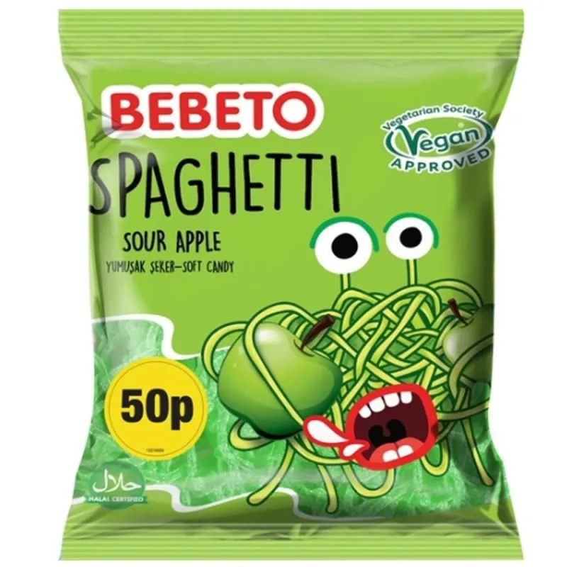 Bebeto sour apple spaghetti pmp£0.50