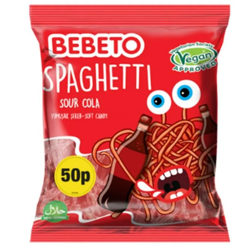 Bebeto Sour Cola Spaghetti PM £0.50