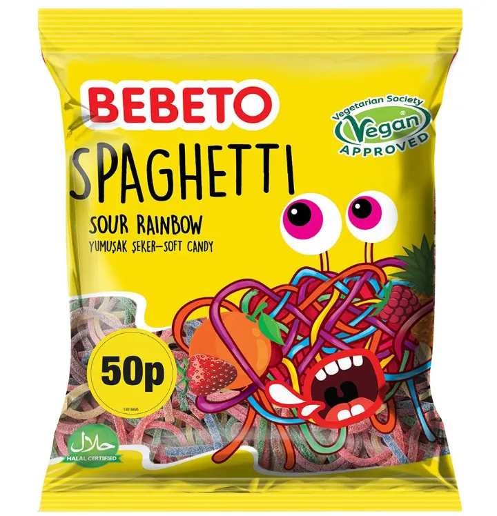 Bebeto sour rainbow spaghetti pm£0.50