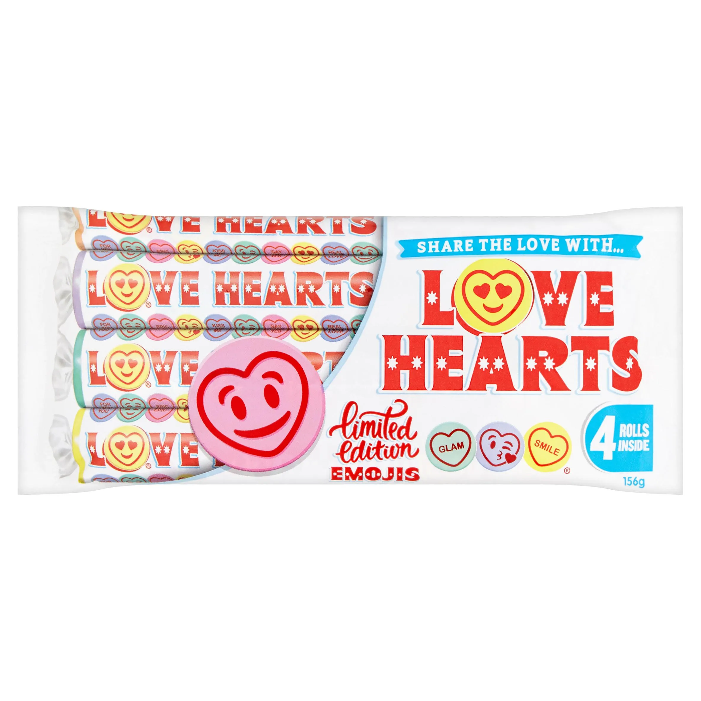 Swizzels love hearts limited edition emojis