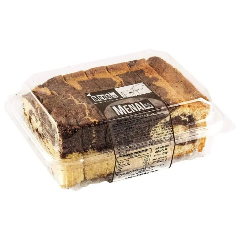 Menal marble sponge cake