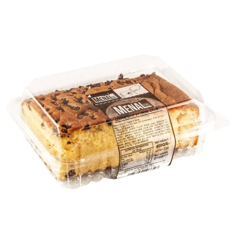 Menal chocochip sponge cake