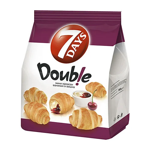 7 Days Mini Double Cherry Vanilia Croissant