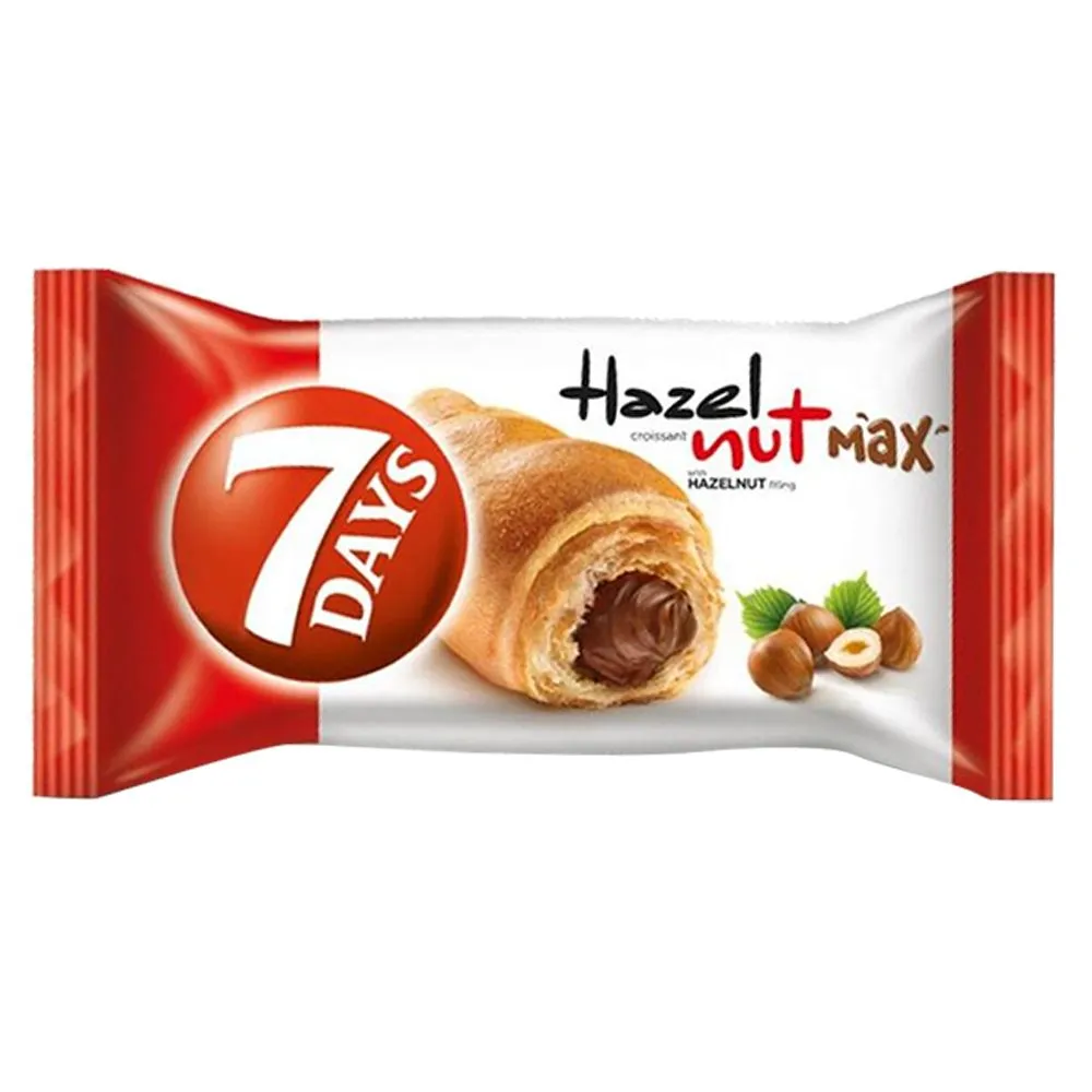 7 days hazelnut max hazel nut flavoured filling