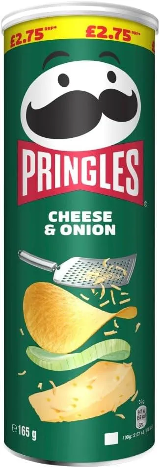 Pringles cheese&onion pm£2.99
