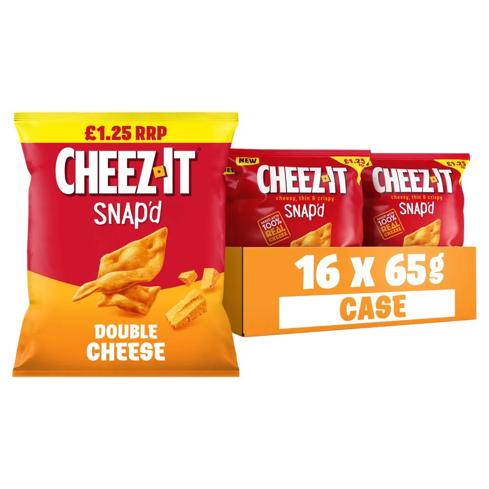 Cheez-it snap'd double cheese £1.25