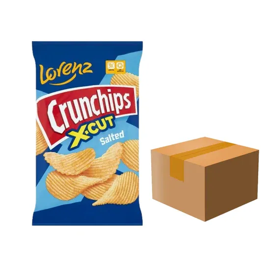 Lorenz crunchips xcut salted