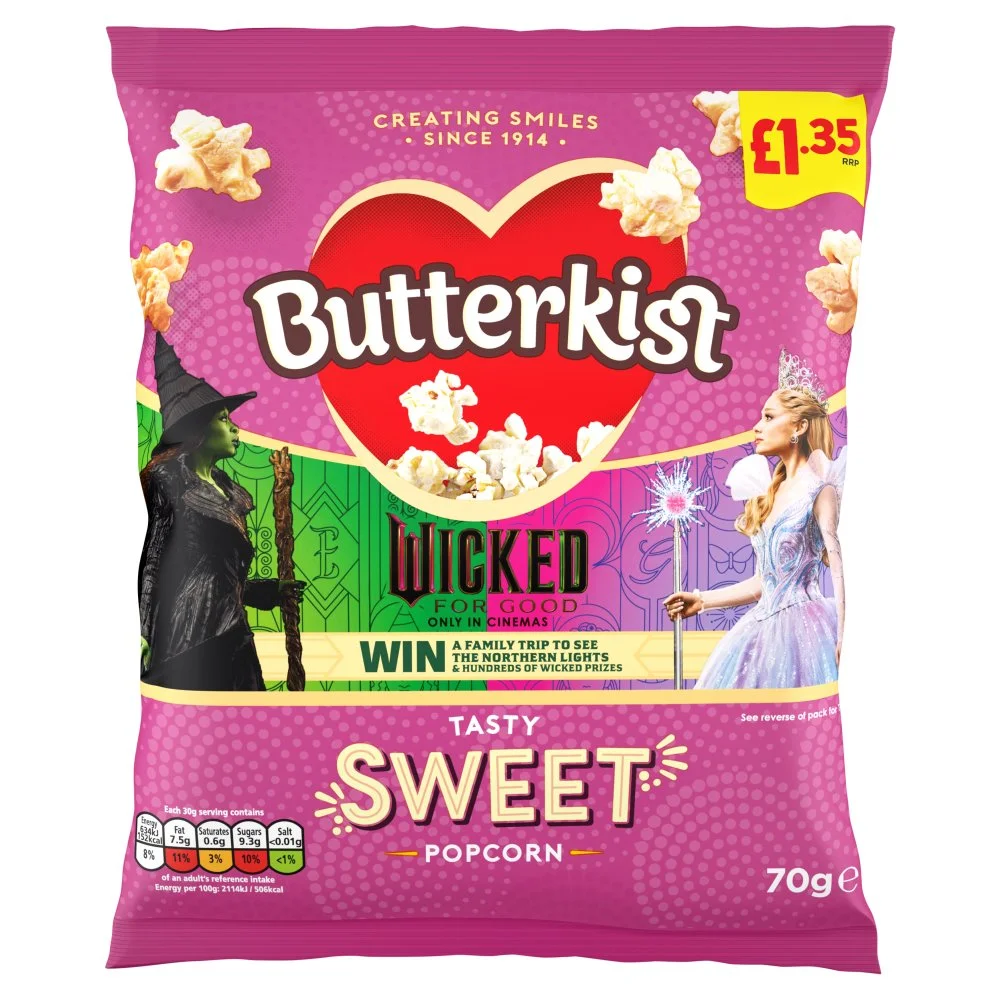 Butterkist sweet popcorn pmp £1.35