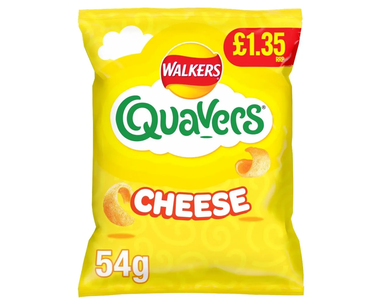 Walkers quavers cheese pmp £1.35