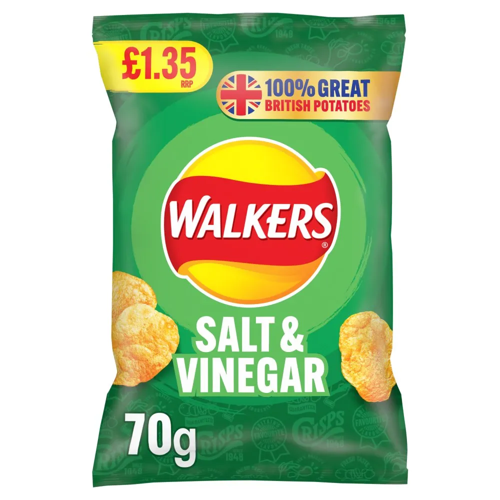 Walkers Salt & Vinegar PM £1.35
