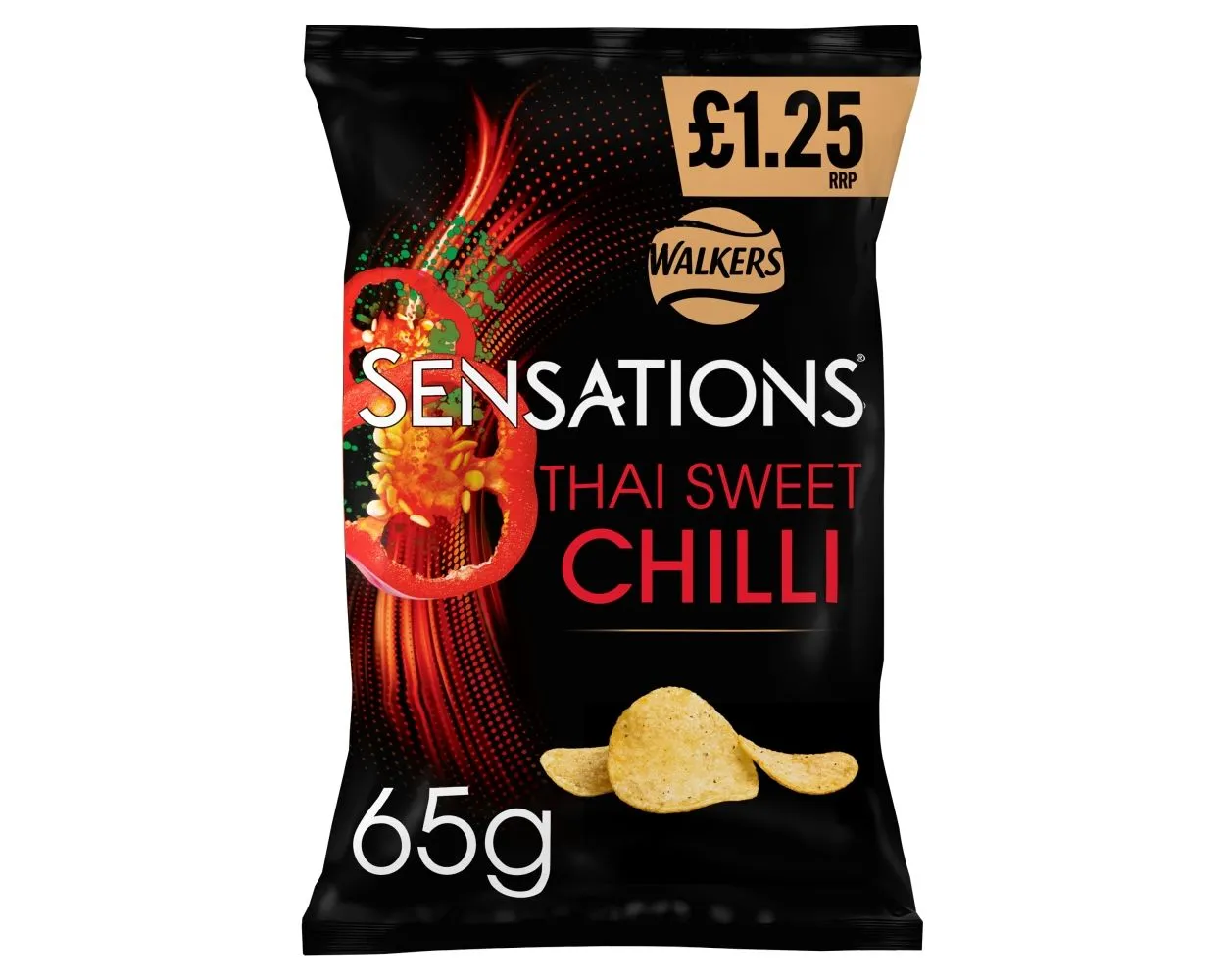 Sensation sweet chili crisps pmp £1.35
