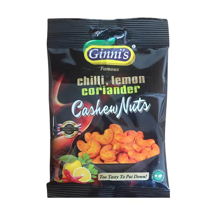 Ginni Chilli Lemon & Coriander Cashewnuts