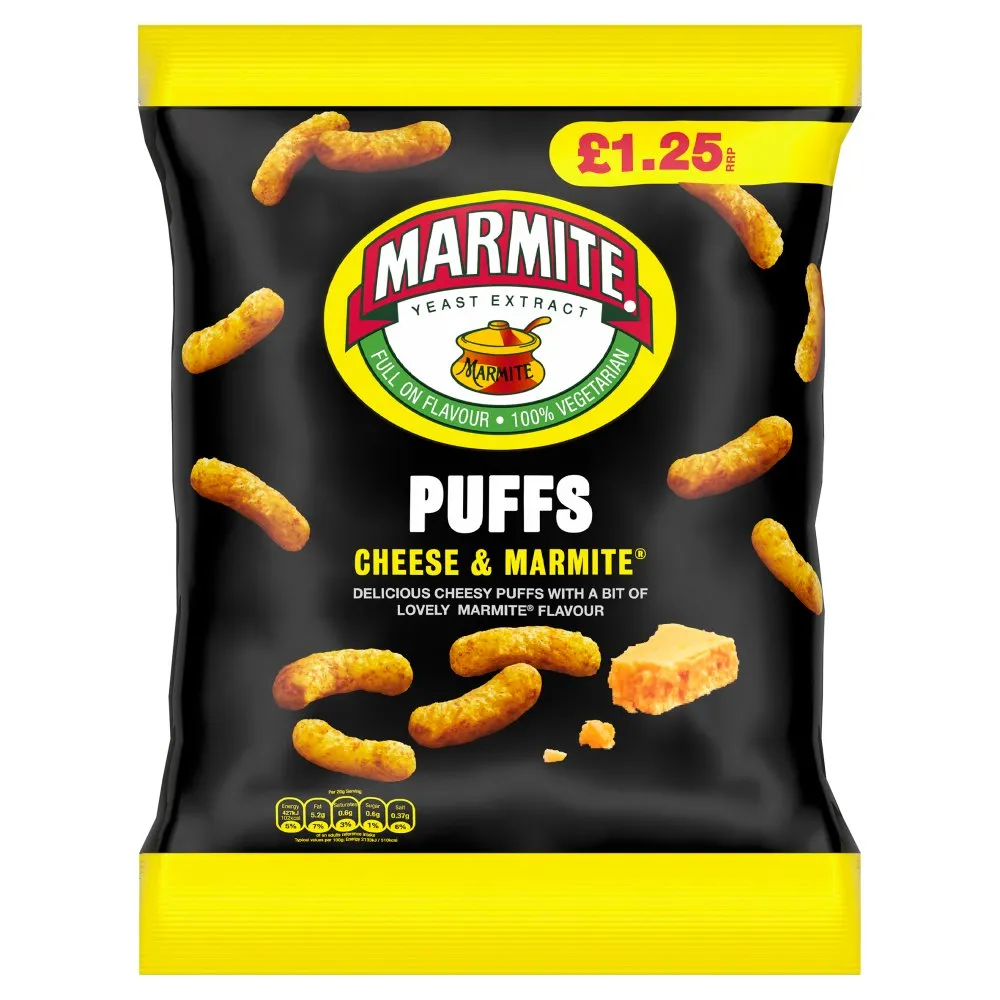 Marmite & cheese pfuu 60g pm £1.25