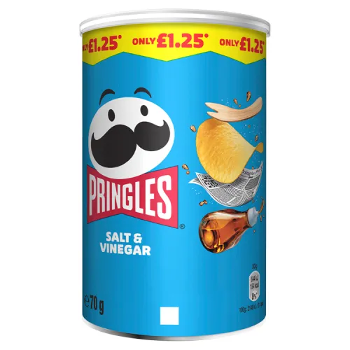 Pringles salt & vinegar pm£1.25