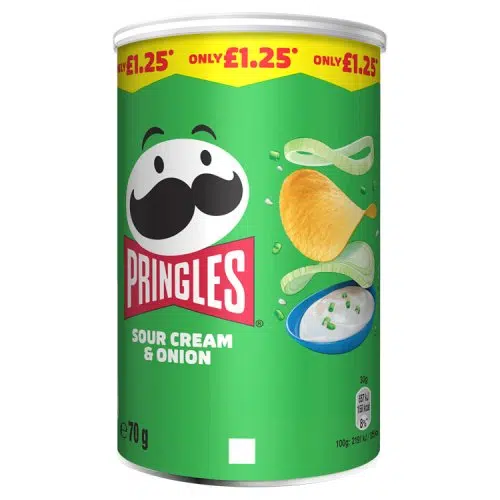 Pringles Sour Cream & Onion PM £1.25
