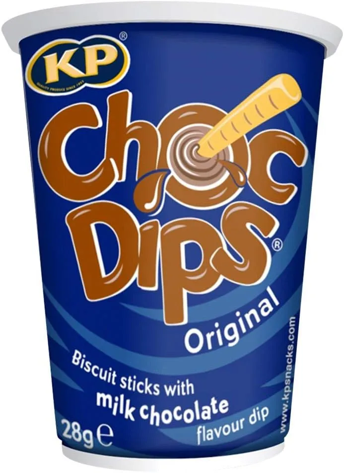 Kp chocolate dips milk chocolate
