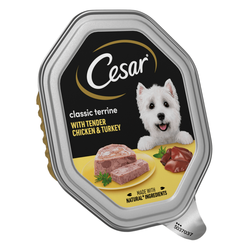 Cesra classic dog tray chicken & turkey in loaf