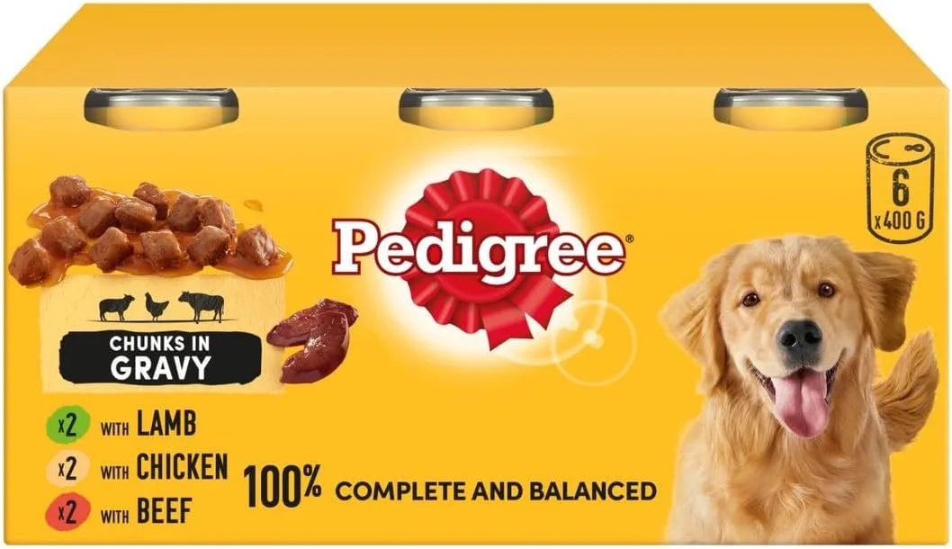Pedigree can gravy 6pk