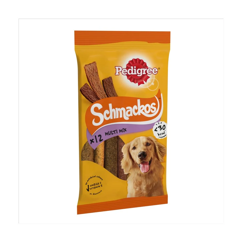 Pedigree schmackos treats multi 12pk