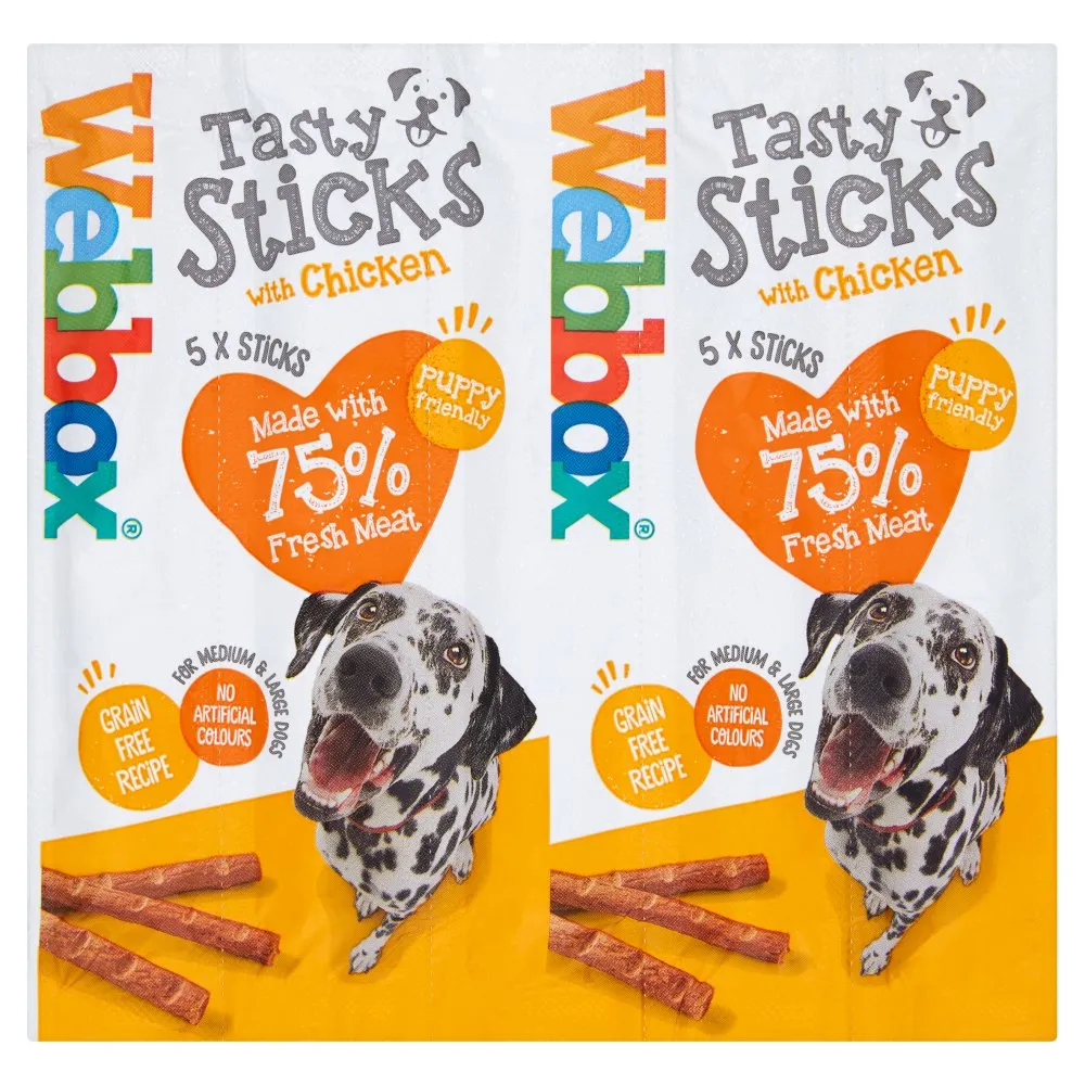 Webbox large dog stick chicken
