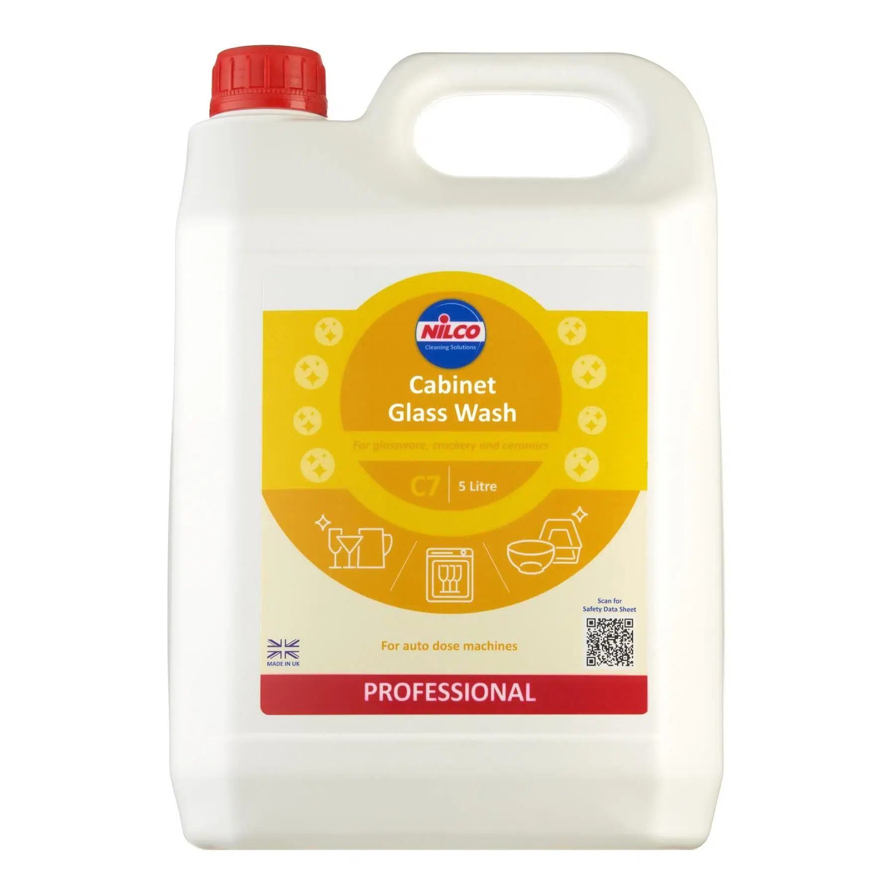 Nilco cabinet glass wash 10805
