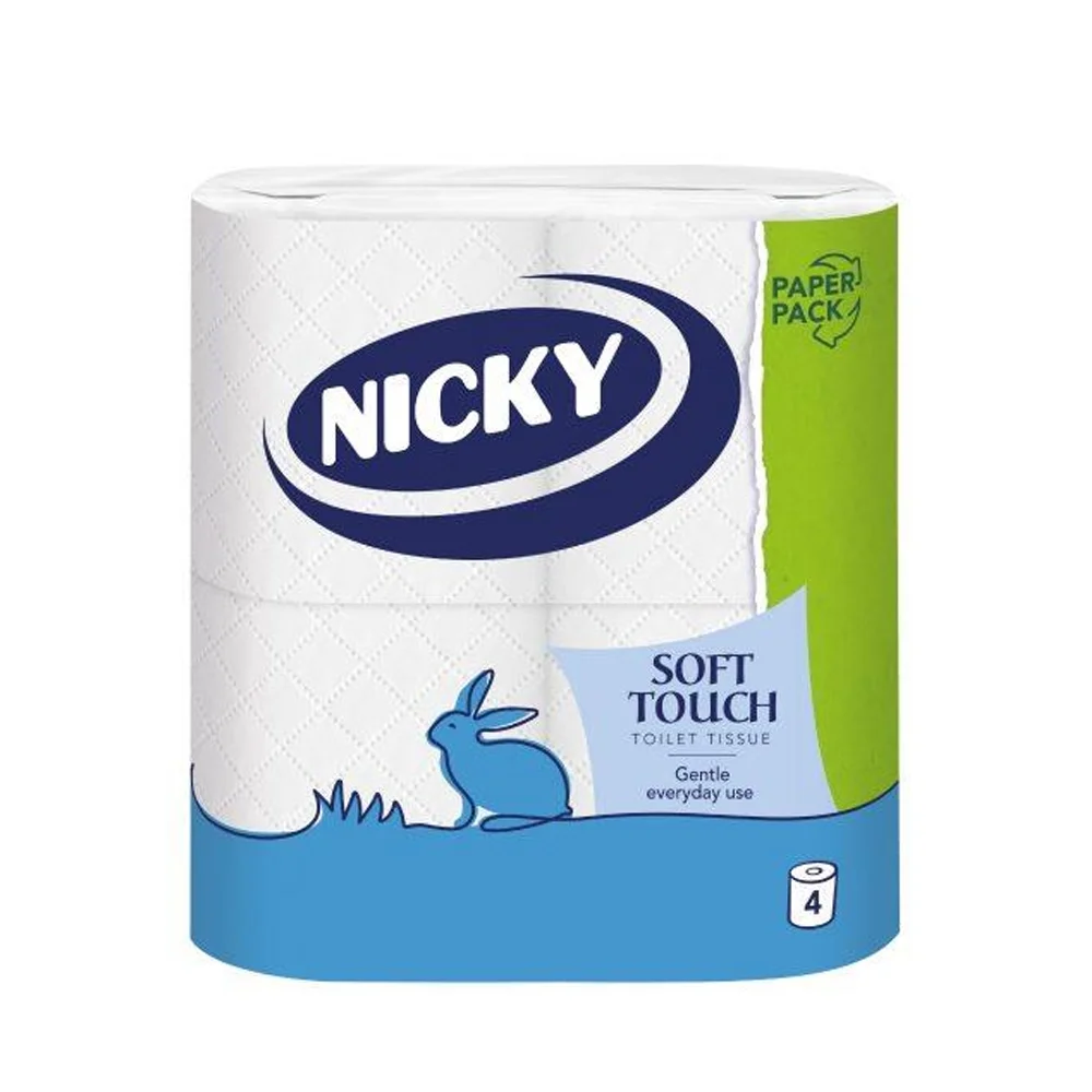 Nicky Soft Touch T/t White