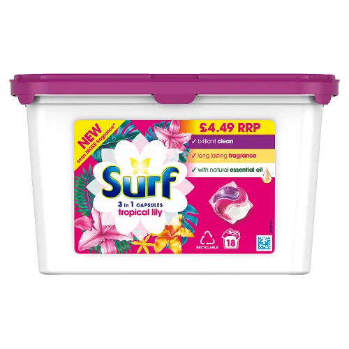 Surf Capsules Tropical PM £4.49 18w