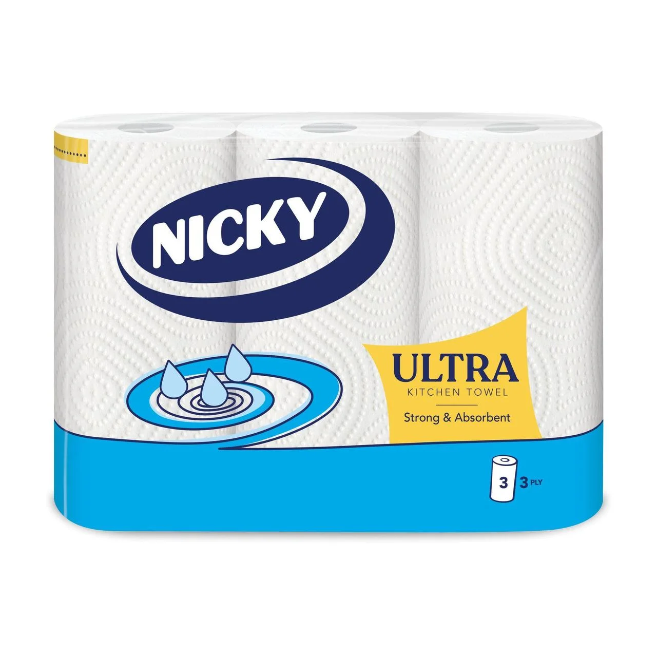 Nicky Ultra Kitchen Towel Dec 3ply