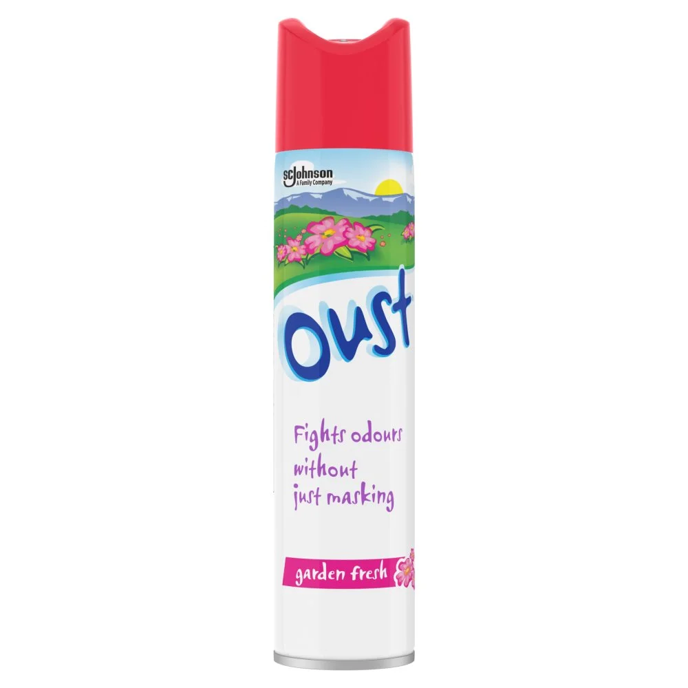Oust aerosol garden fresh