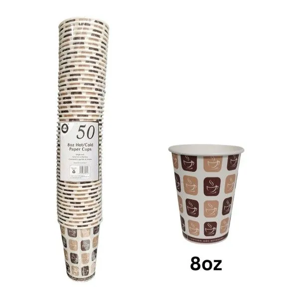 Did Hot / Cold Cups 8oz