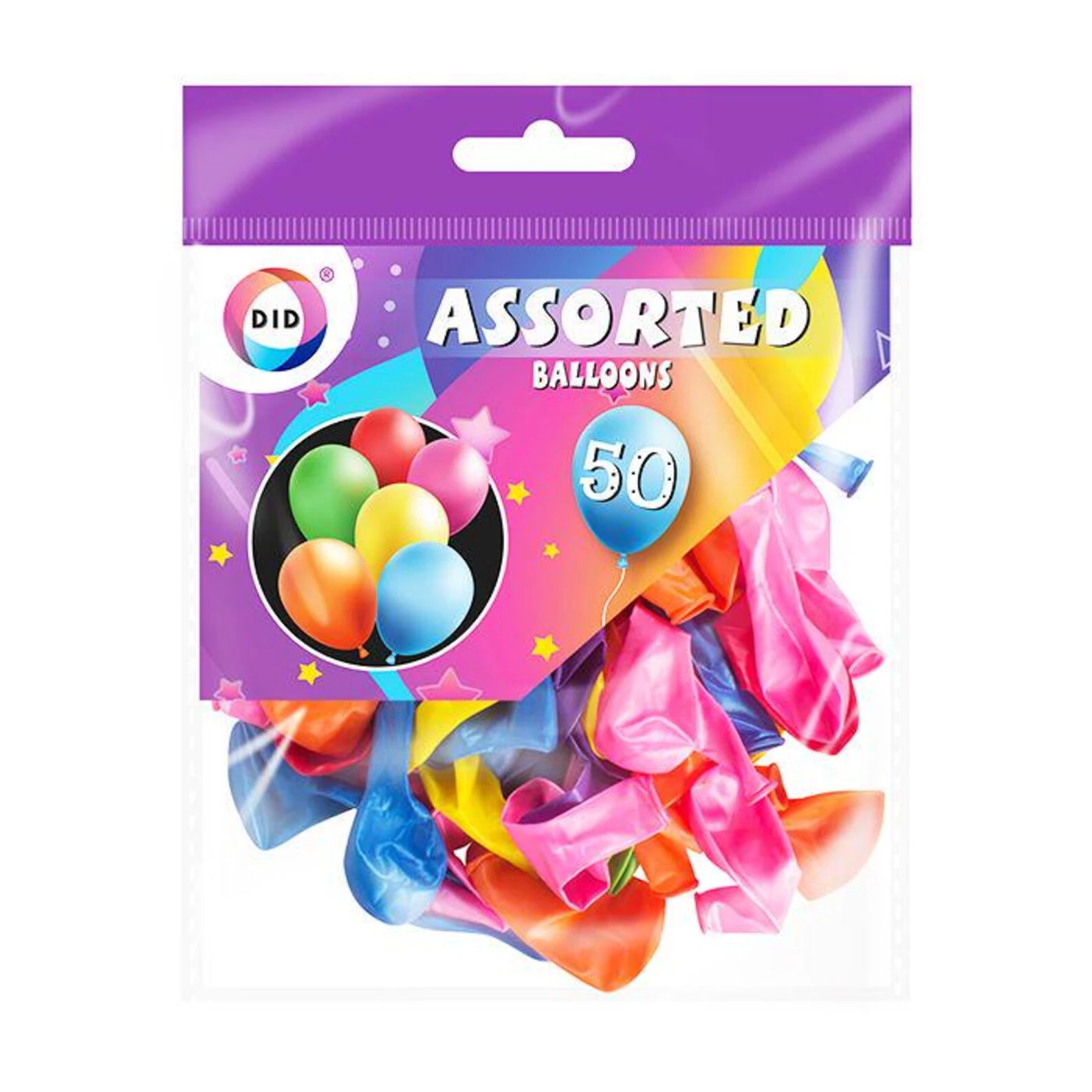 Did assorted balloons