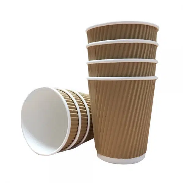 Caterpack Ripple Cups 12oz 25s 750