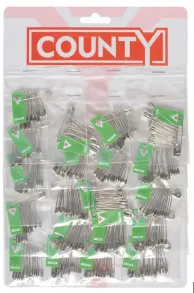 County safety pins