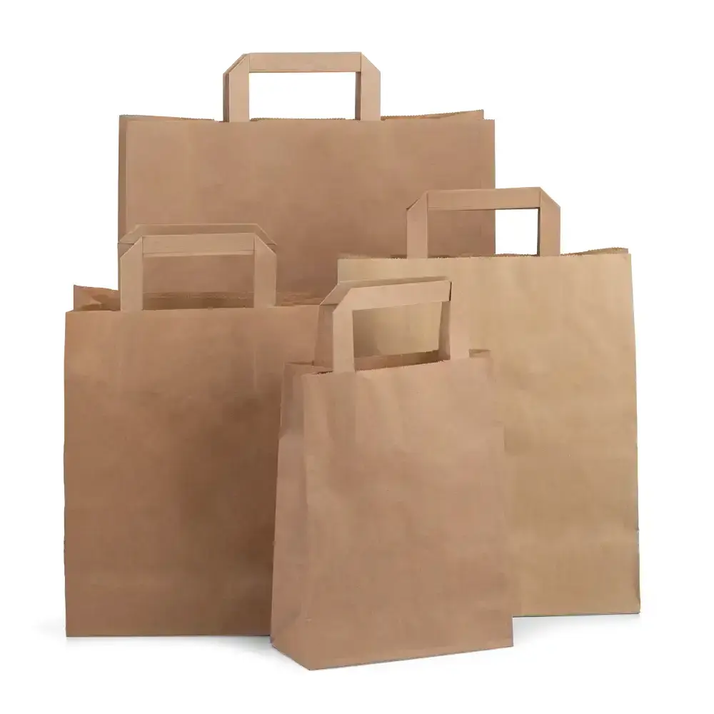 Brown paper bags 7 x 9.5 1000s