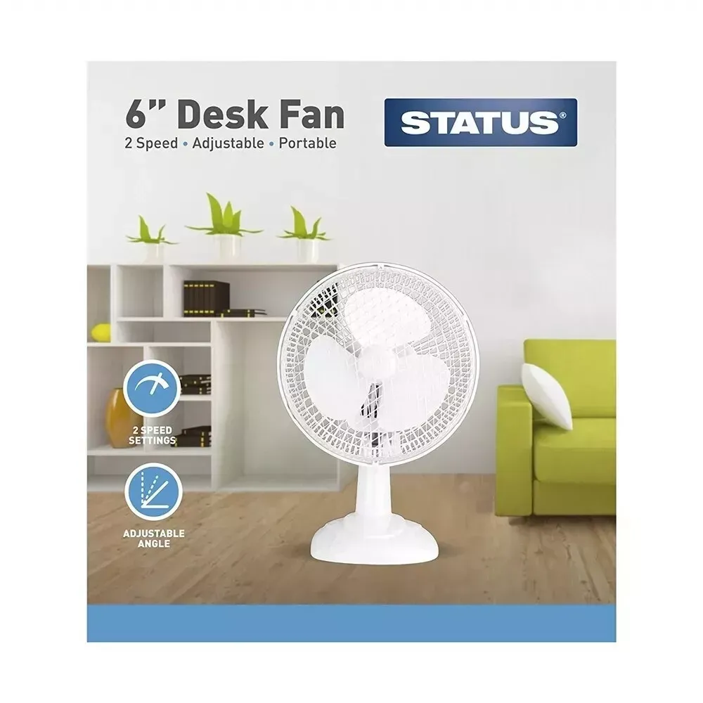 Status 6 Desk Fan