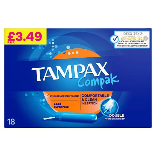 Tampax compak regular pm£3.49