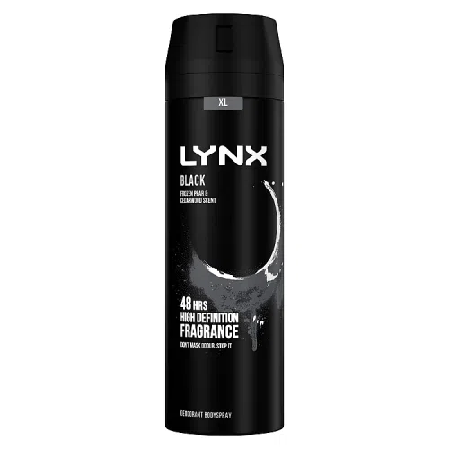 Lynx Bodyspray Black