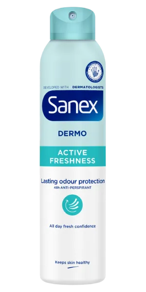 Sanex deo spray active fresh