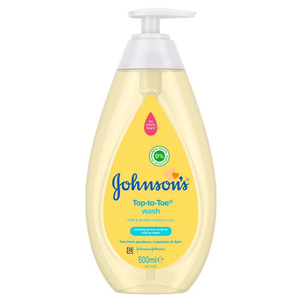 Johnsons baby top to toe wash