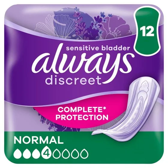 Always discret pads normal
