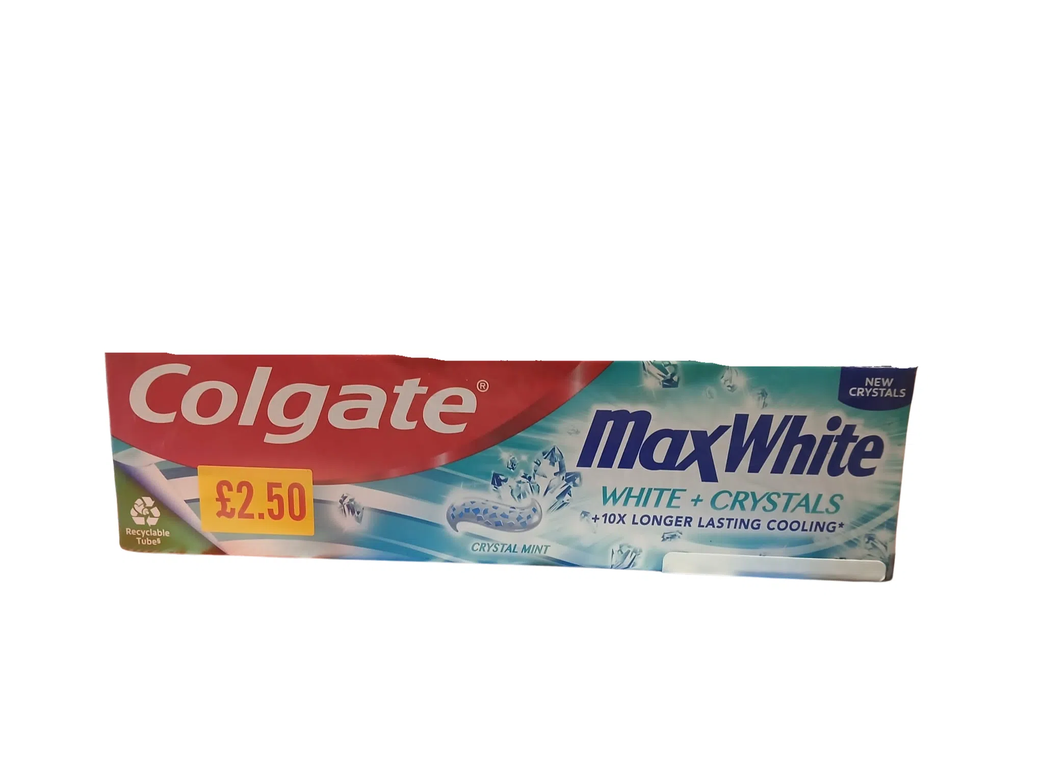 Colgate Toothpaste Max White crystals£2.50