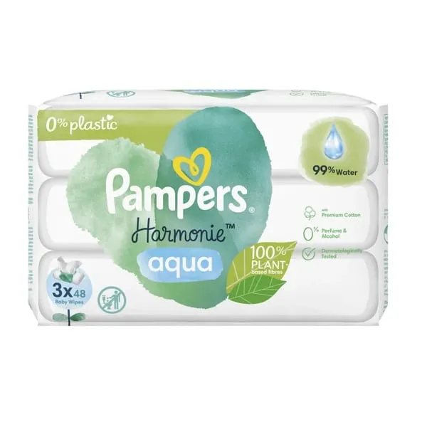 Pampers baby wipes harmonie aqua pm2.50