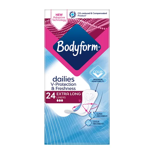 Bodyform extra long liner