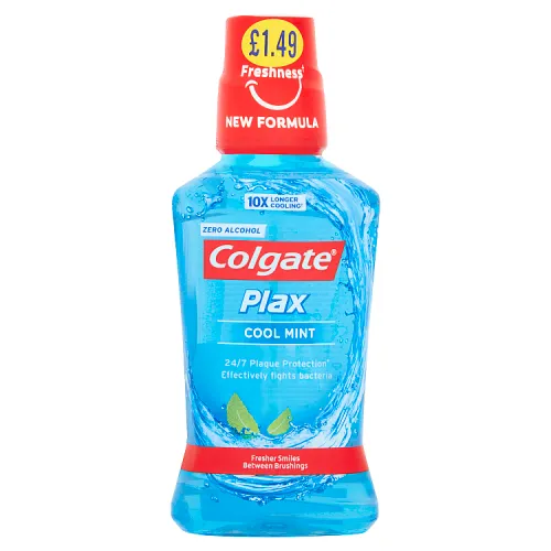 Colgate mouth wash plax cool mint pm£1.49