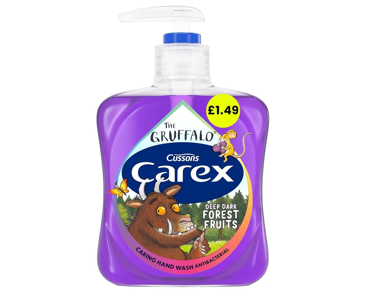Carex handwash original pm£1.49
