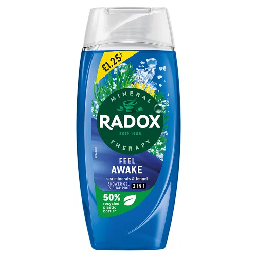 Radox S/gel Feel Awake PM £1.25