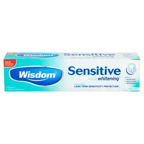 Wisdom sensitive toothpaste
